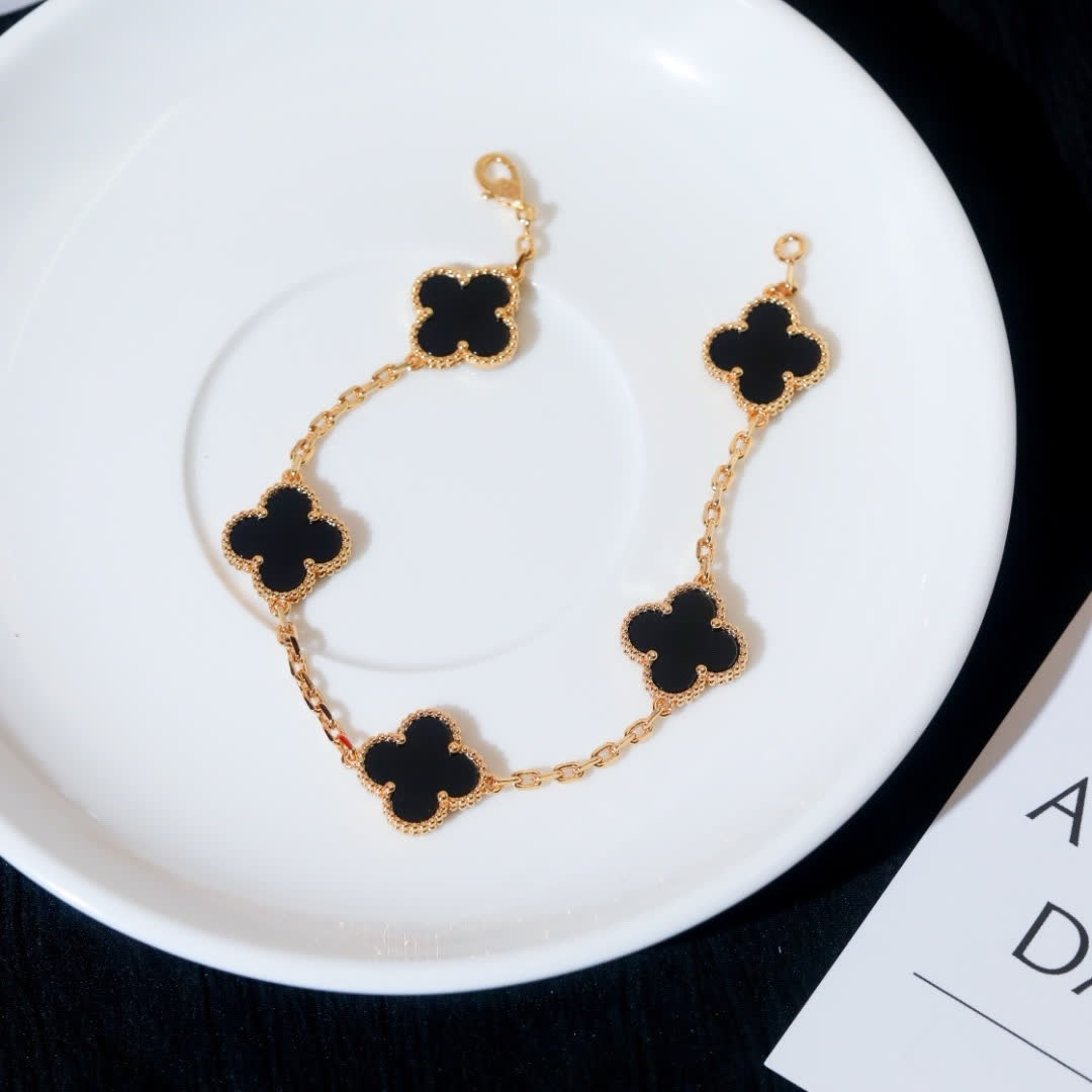 Van Cleef & Arpels Vintage Alhambra Gold Bracelet